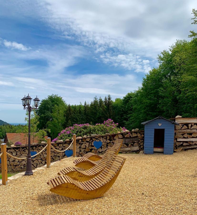 Ferienvilla Tanneck & Red Rock Lodge Kurort Oybin Exterior foto