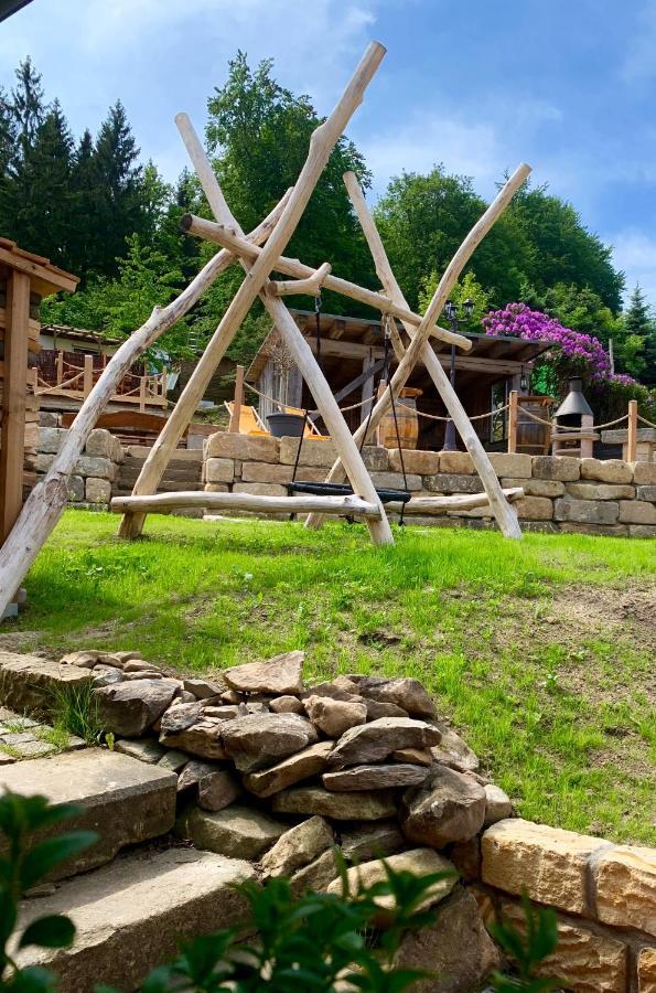 Ferienvilla Tanneck & Red Rock Lodge Kurort Oybin Exterior foto