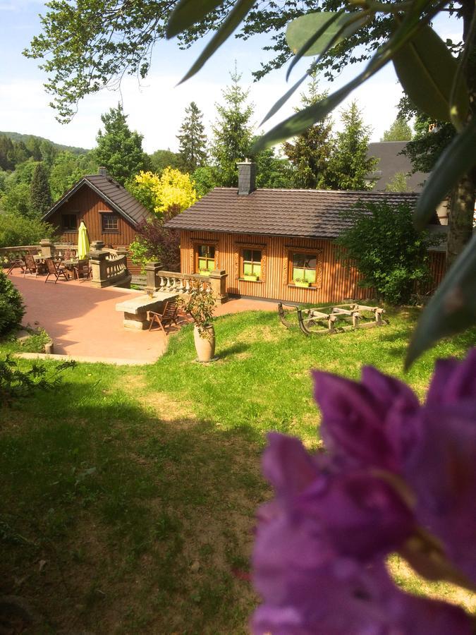Ferienvilla Tanneck & Red Rock Lodge Kurort Oybin Exterior foto
