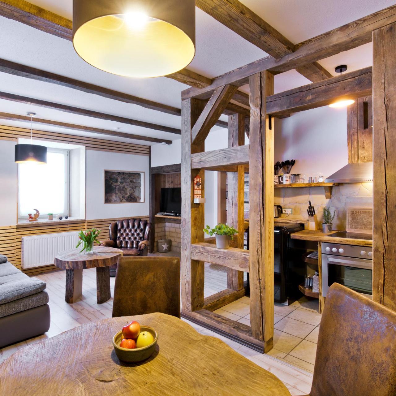 Ferienvilla Tanneck & Red Rock Lodge Kurort Oybin Exterior foto