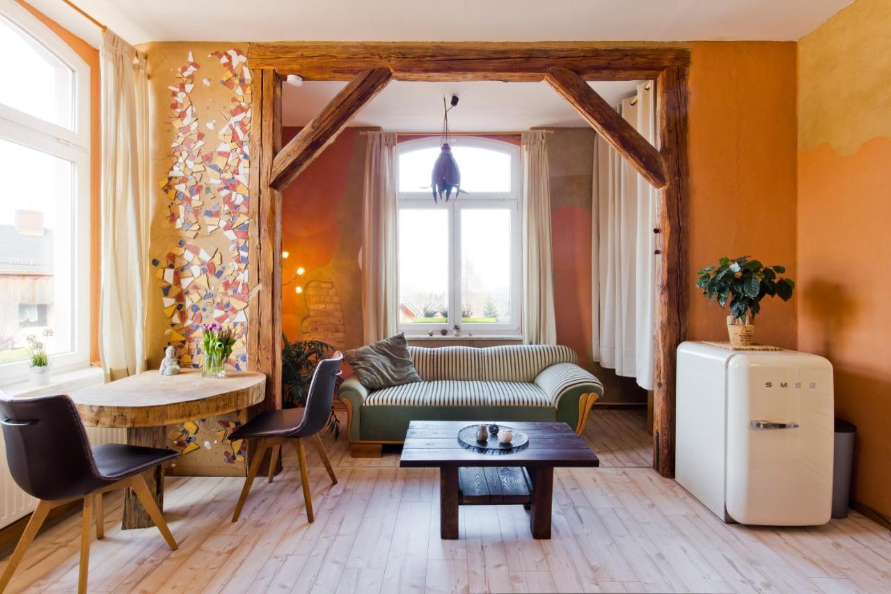 Ferienvilla Tanneck & Red Rock Lodge Kurort Oybin Exterior foto