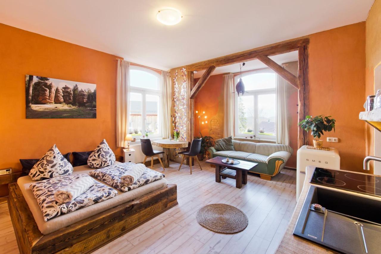 Ferienvilla Tanneck & Red Rock Lodge Kurort Oybin Exterior foto