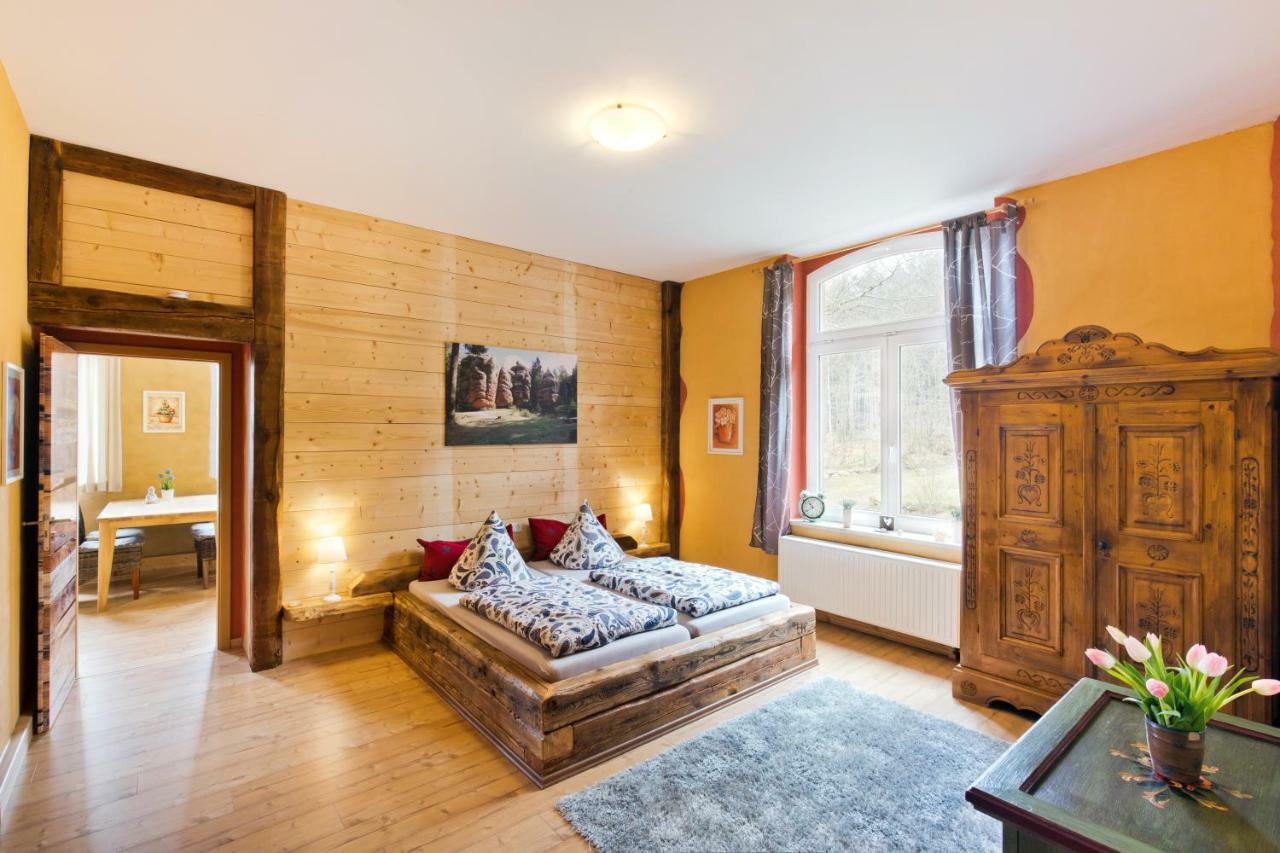 Ferienvilla Tanneck & Red Rock Lodge Kurort Oybin Exterior foto